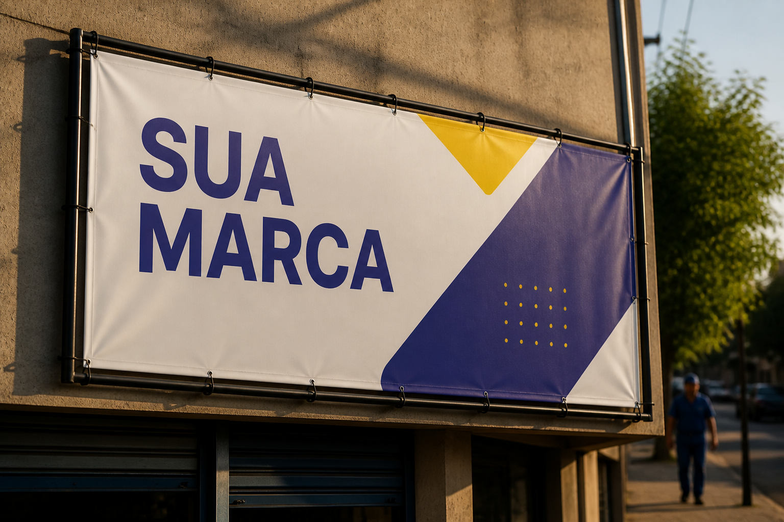 Banner personalizado com sua marca